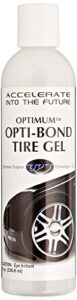 optimum opti-bond tire gel – 8 oz., long lasting tire dressing; water based tire gel spray; vinyl, plastic, tire and trim dressing; great for tire shine, vinyl trim care, and dashboard protection