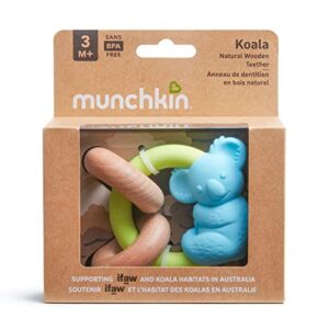 Munchkin® Wildlove Koala Natural Wooden Teether Toy