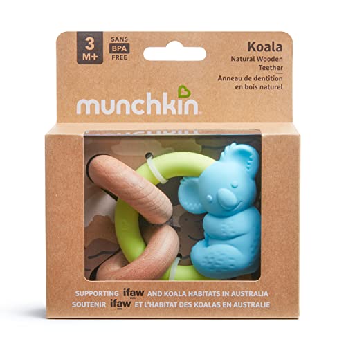 Munchkin® Wildlove Koala Natural Wooden Teether Toy