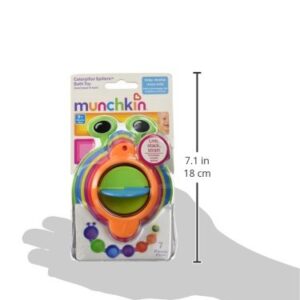 Munchkin® Caterpillar Spillers™ Stacking and Straining Cups Baby and Toddler Bath Toy