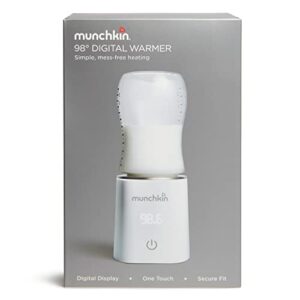 Munchkin® 98° Digital Bottle Warmer (Plug-in) with Four Adapters - Fits Most Baby Bottles