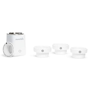 Munchkin® 98° Digital Bottle Warmer (Plug-in) with Four Adapters - Fits Most Baby Bottles