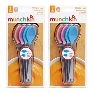 Munchkin® White Hot® Safety Baby Spoons, 8 Pack