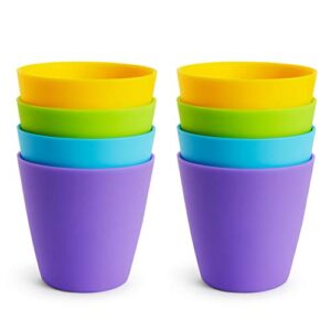 munchkin® multi™ open training toddler cups, 8 ounce, 8 pack