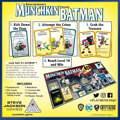 Steve Jackson Games Munchkin Presents Batman
