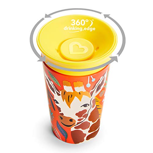 Munchkin® Miracle® 360 Wildlove Sippy Cup, 9 Oz, Giraffe