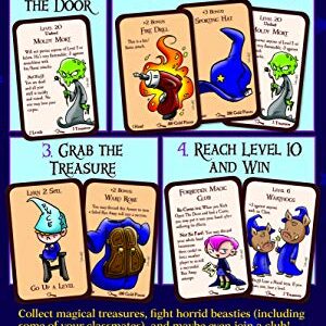 Steve Jackson Games Munchkin Spell Skool Card Game | Family Card Game | Adult, Kids, & Family Game | Fantasy Adventure Card Game | Roleplaying Game | Ages 10+ | 3-4 Players | Avg Play Time 60 Min