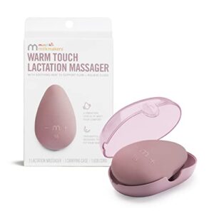 munchkin® milkmakers® warm touch heat and vibration lactation massager for breastfeeding moms