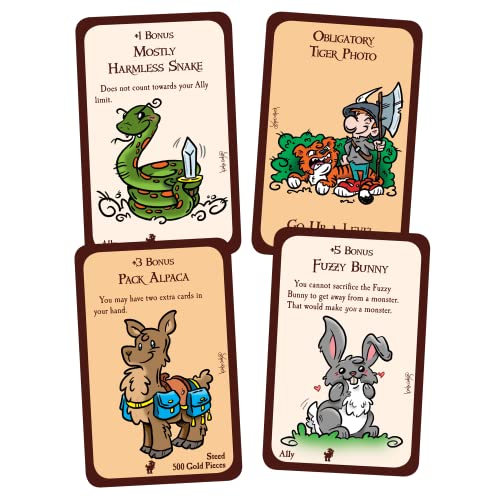 Steve Jackson Games Munchkin Petting Zoo Card Game (Mini-Expansion) | 30 Cards | Adults, Kids, & Family Game | Fantasy Adventure Roleplaying Game | Ages 10+ | 3- 6 Players | Avg Play Time 120 Min