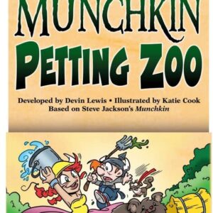 Steve Jackson Games Munchkin Petting Zoo Card Game (Mini-Expansion) | 30 Cards | Adults, Kids, & Family Game | Fantasy Adventure Roleplaying Game | Ages 10+ | 3- 6 Players | Avg Play Time 120 Min