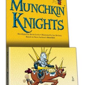 Steve Jackson Games Munchkin Knights Card Game (Mini-Expansion) | 15 Cards | Adult, Kids, & Family Game | Fantasy Adventure Roleplaying Game | Ages 10+ | 3-6 Players | Avg Play Time 120 Min | from