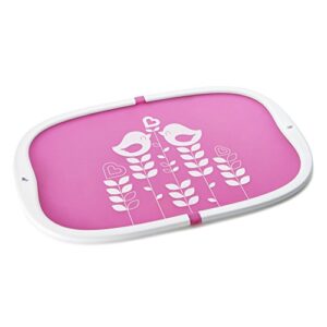 munchkin® go™ snap shut silicone placemat for kids, pink