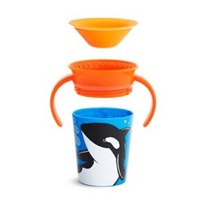 Munchkin® Miracle® 360 WildLove Trainer Cup, 6 Oz, Orca