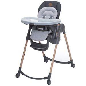 maxi-cosi 6-in-1 minla high chair, essential graphite