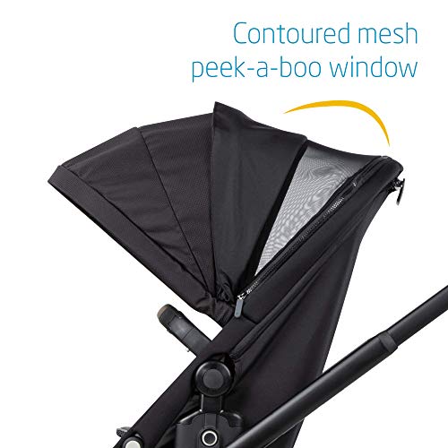 Maxi-Cosi Tayla Stroller, Modular Lightweight Stroller Seat, Parent or World Facing, Essential Black