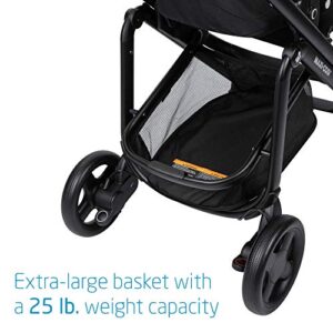 Maxi-Cosi Tayla Stroller, Modular Lightweight Stroller Seat, Parent or World Facing, Essential Black