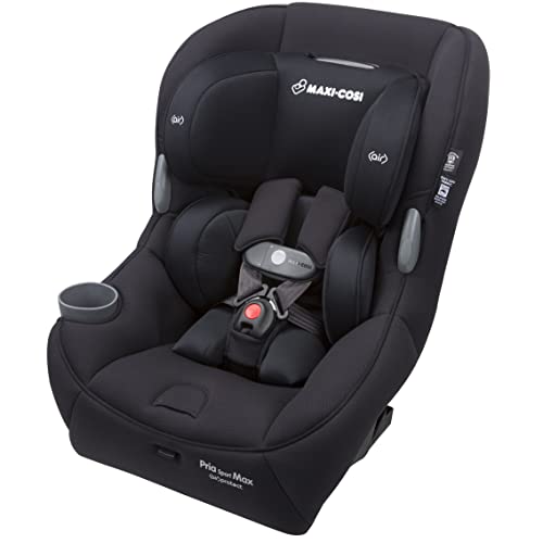 Maxi-Cosi Pria Sport Max Convertible Car Seat, Extended Weight Range Keeps Children Safely harnessed Longer: 5-40 pounds Rear Facing and 22-65 pounds Forward-Facing, Night Black