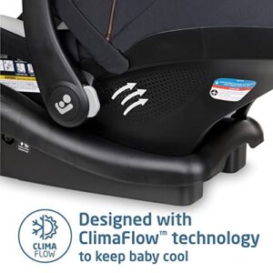 Maxi-Cosi Maxi-Cosi Mico Luxe Infant Car Seat, Rear-Facing for Babies from 4–30 lbs and up to 32”, Midnight Glow