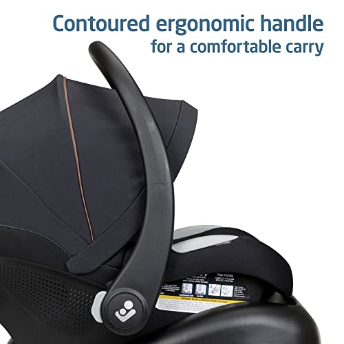 Maxi-Cosi Maxi-Cosi Mico Luxe Infant Car Seat, Rear-Facing for Babies from 4–30 lbs and up to 32”, Midnight Glow