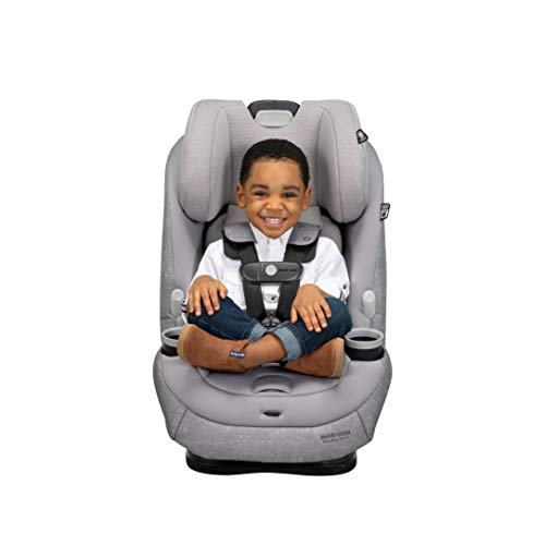 Maxi-Cosi Pria Max All-in-One Convertible Car Seat, rear-facing, from 4-40 pounds; forward-facing to 65 pounds; and up to 100 pounds in booster mode, Nomad Black