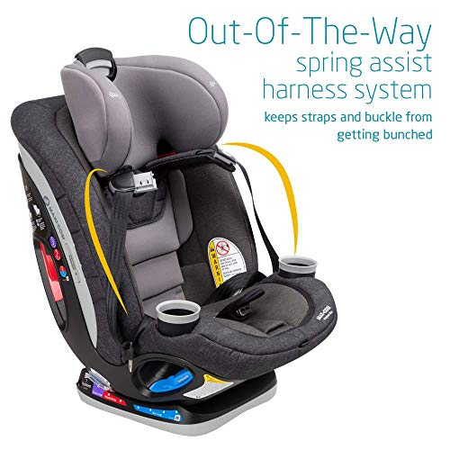 Maxi-Cosi Magellan Xp Max All-In-One Convertible Car Seat with 5 Modes & Magnetic Chest Clip, Nomad Black