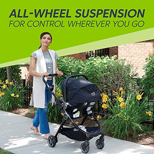 Baby Jogger City Tour LUX Stroller | Compact Travel Stroller | Lightweight Baby Stroller with Backpack-Style Carry Bag, Perfect for Travel, Iris