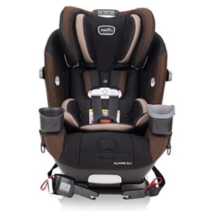 evenflo all4one dlx 4-in-1 convertible car seat (belmont brown)