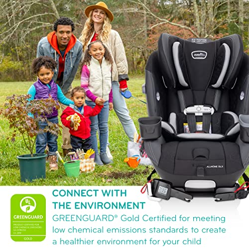 Evenflo All4One DLX 4-In-1 Convertible Car Seat (Belmont Brown)