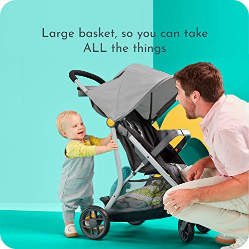 Century Stroll On 4-Wheel Lightweight Stroller, Metro