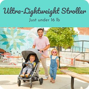 Century Stroll On 4-Wheel Lightweight Stroller, Metro