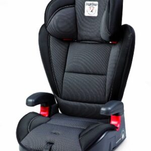 Peg Perego Viaggio HBB 120 - Booster Car Seat - for Children from 40 to 120 lbs - Made in Italy - Crystal Black (Black)