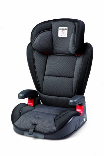 Peg Perego Viaggio HBB 120 - Booster Car Seat - for Children from 40 to 120 lbs - Made in Italy - Crystal Black (Black)