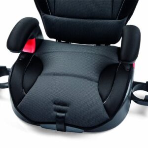 Peg Perego Viaggio HBB 120 - Booster Car Seat - for Children from 40 to 120 lbs - Made in Italy - Crystal Black (Black)