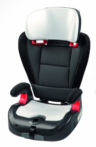 Peg Perego Viaggio HBB 120 - Booster Car Seat - for Children from 40 to 120 lbs - Made in Italy - Crystal Black (Black)