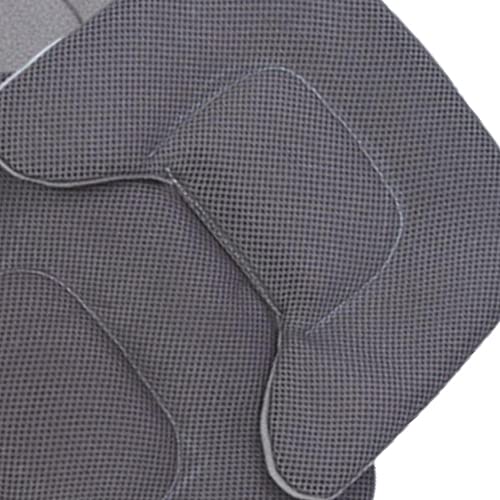 Pushchair Car Mat Soft Washable Trolley Mattress Kids Baby Neck Support Pillow Car Seat Baby Seat Cushion Seat Liner Pad Stroller Accessories(Grey)