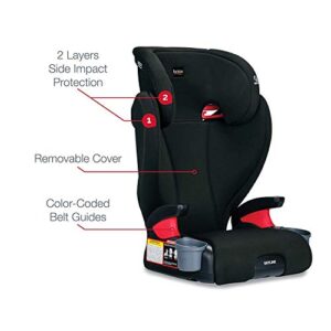 Britax Skyline 2-Stage Belt-Positioning Booster Car Seat, Dusk - Highback and Backless Seat