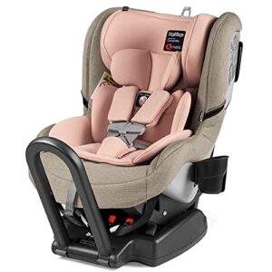 peg perego primo viaggio convertible kinetic – reversible car seat – rear facing for children 5 to 45 lbs and forward facing for children 22 to 65 lbs – made in italy – mon amour (beige & pink)
