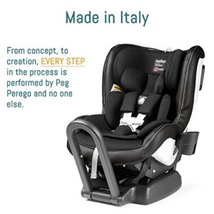 Peg Perego Primo Viaggio Convertible Kinetic - Reversible Car Seat - Rear Facing for Children 5 to 45 lbs and Forward Facing for Children 22 to 65 lbs - Made in Italy - Mon Amour (Beige & Pink)