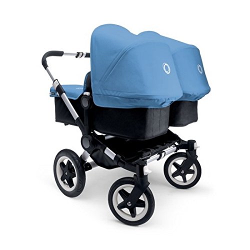 Bugaboo Donkey Twin Stroller Bundle, Aluminum Base