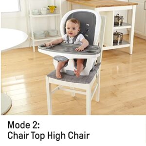 Ingenuity SmartClean Trio Elite 3-in-1 Convertible Baby High Chair, Toddler Chair, and Dining Booster Seat - Slate