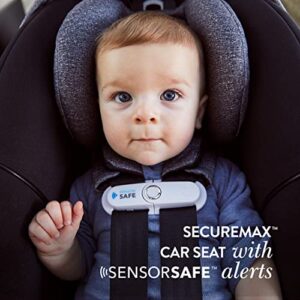 Evenflo Gold, SensorSafe Shyft Smart Modular Travel System with SecureMax Smart Infant Car Seat, Six Different Modes, Syncs with SensorSafe App, 3-Position Recline, Fits Babies 4-35 Pounds, Sapphire