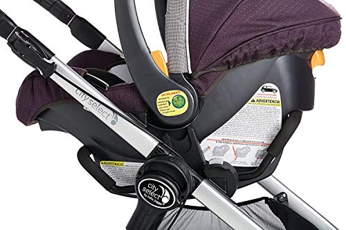 Baby Jogger Chicco/Peg Perego Car Seat Adapter for City Select and City Select LUX Strollers, Black, 1 count