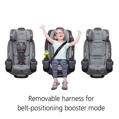 Safety 1st Grow and Go Comfort Cool All-in-One Convertible Car Seat, Rear-Facing 5-50 lbs, Forward-Facing 22-65 lbs, and Belt-Positioning Booster 40-100 lbs, Tide Pool