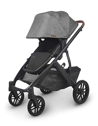 Vista V2 Stroller - Greyson (Charcoal Melange/Carbon/Saddle Leather)