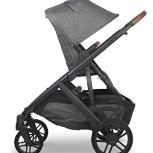 Vista V2 Stroller - Greyson (Charcoal Melange/Carbon/Saddle Leather)