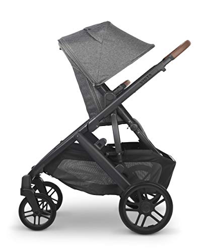 Vista V2 Stroller - Greyson (Charcoal Melange/Carbon/Saddle Leather)