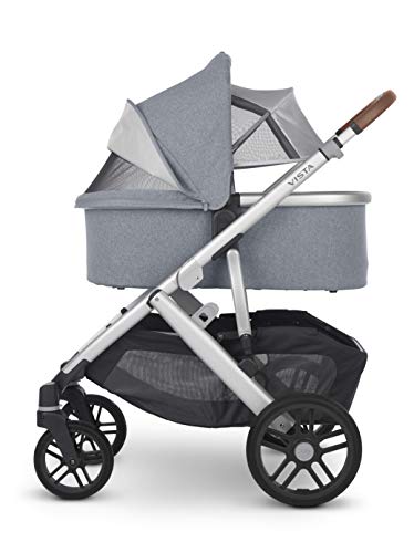 UPPAbaby Bassinet, Gregory (Blue Melange/Silver)