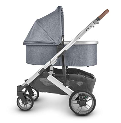 UPPAbaby Bassinet, Gregory (Blue Melange/Silver)