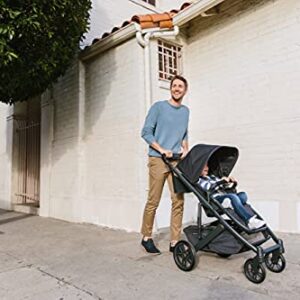 Cruz V2 Stroller - Greyson (Charcoal/Carbon/Saddle Leather)