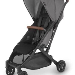 MINU V2 Stroller-Greyson (Charcoal mélange/Carbon/Saddle Leather)